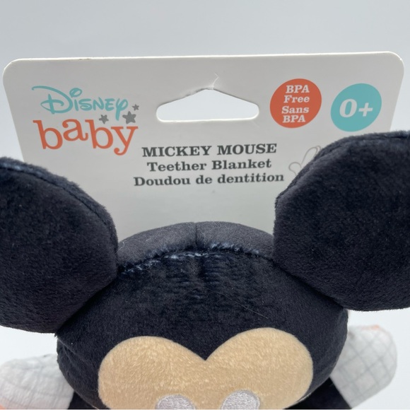 Mickey Mouse Teether Blanket - Picture 2 of 4